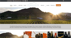 Desktop Screenshot of mtboucheriewinery.com